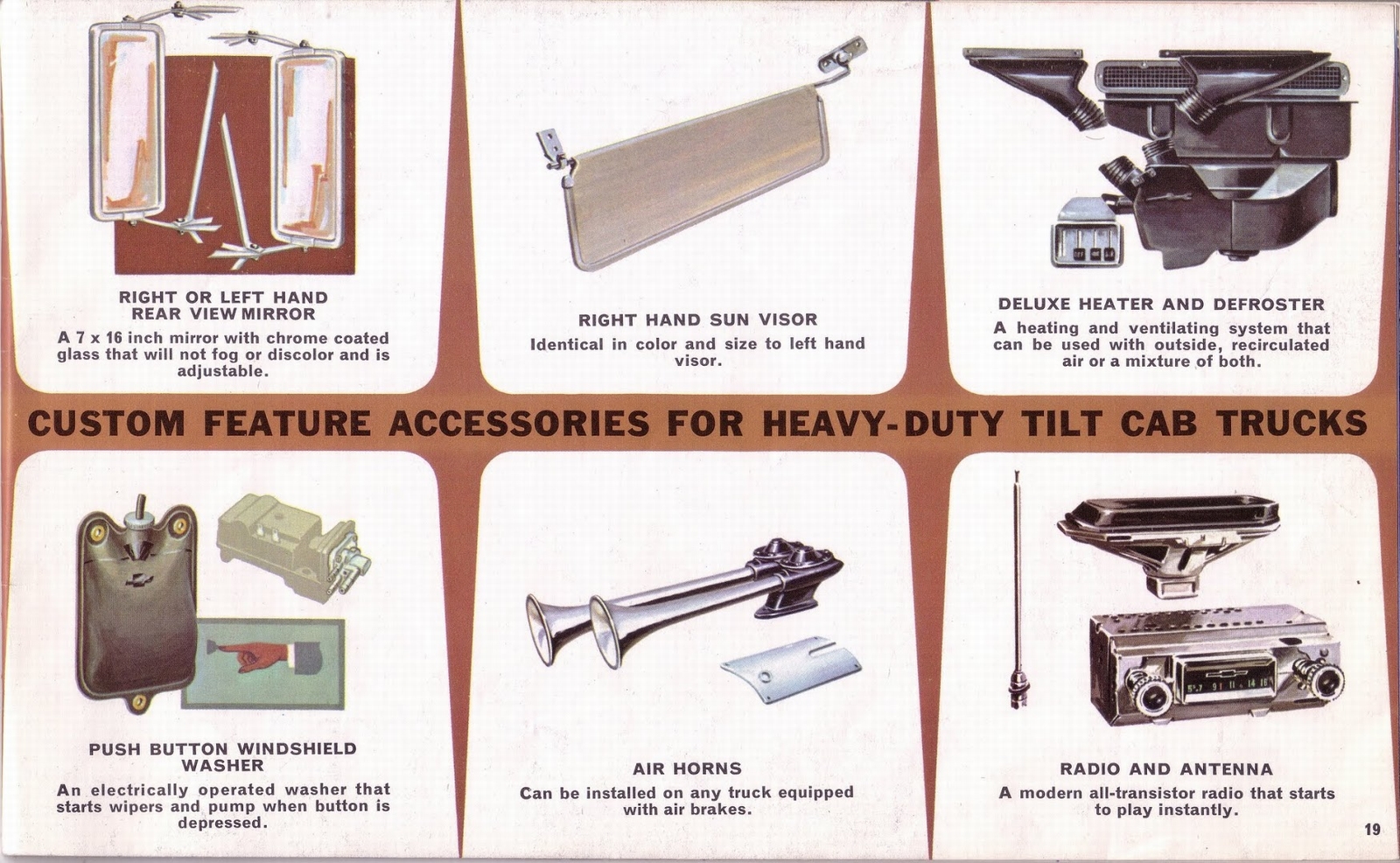 1963 Chevrolet Truck Accessories Brochure